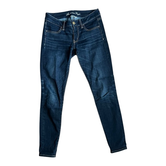American Eagle Super Stretch Dark Wash Jegging Jeans – Size 2 - Picture 1 of 4